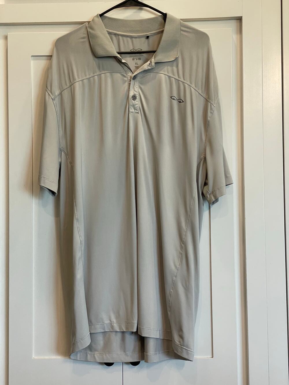 Snake Eyes Dry-18 gray XL golf polo